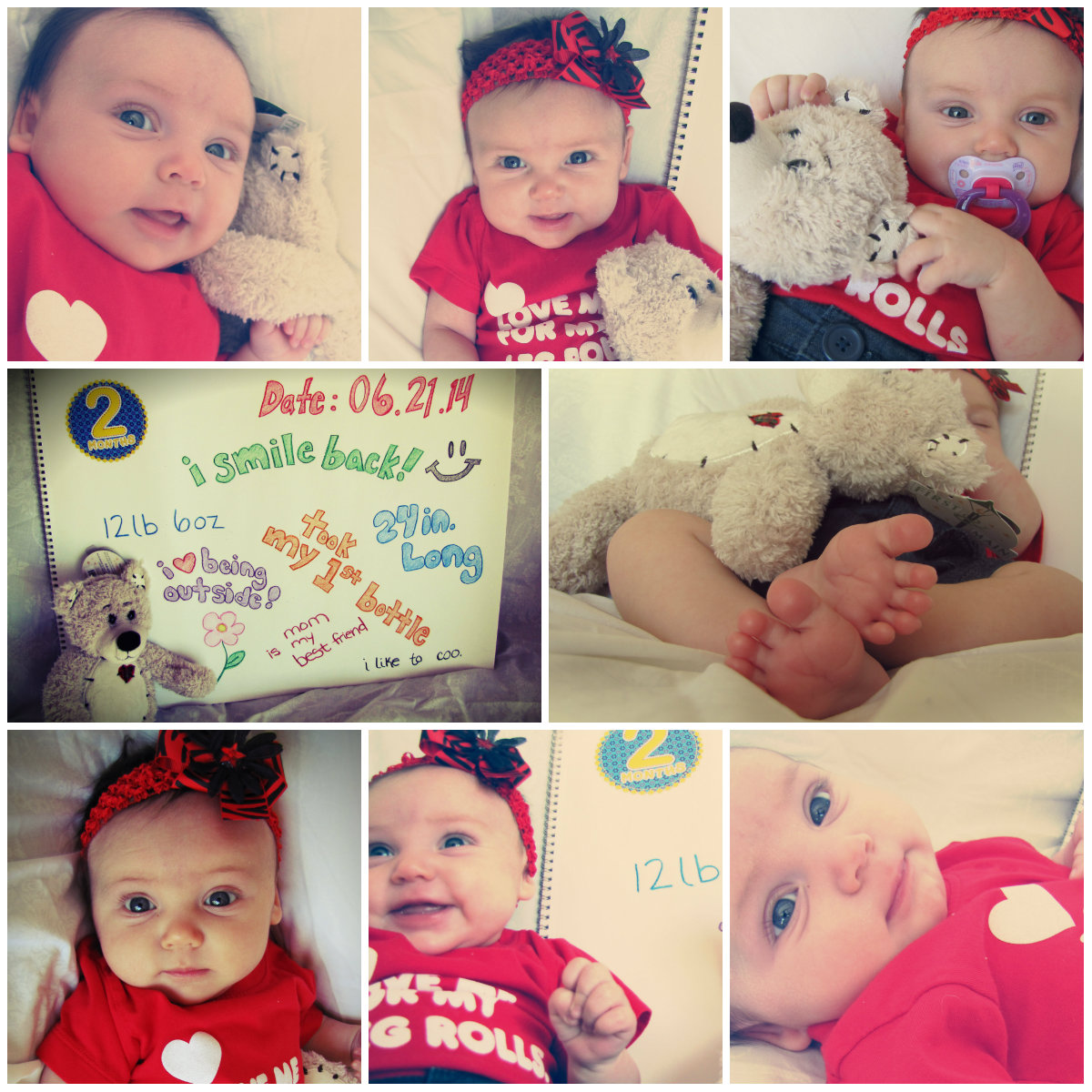 Happy 2 Month, Emma Josephine!